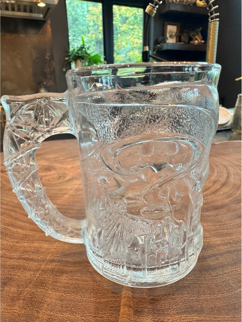Vintage McDonald's Batman Forever Glass Mug (1995)